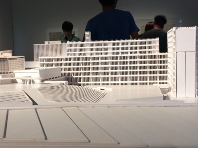 「千代田生命本社ビル」（1966）模型