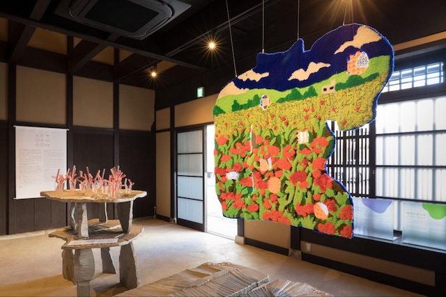 「未来の花見：台湾ハウス」京都展 会場風景